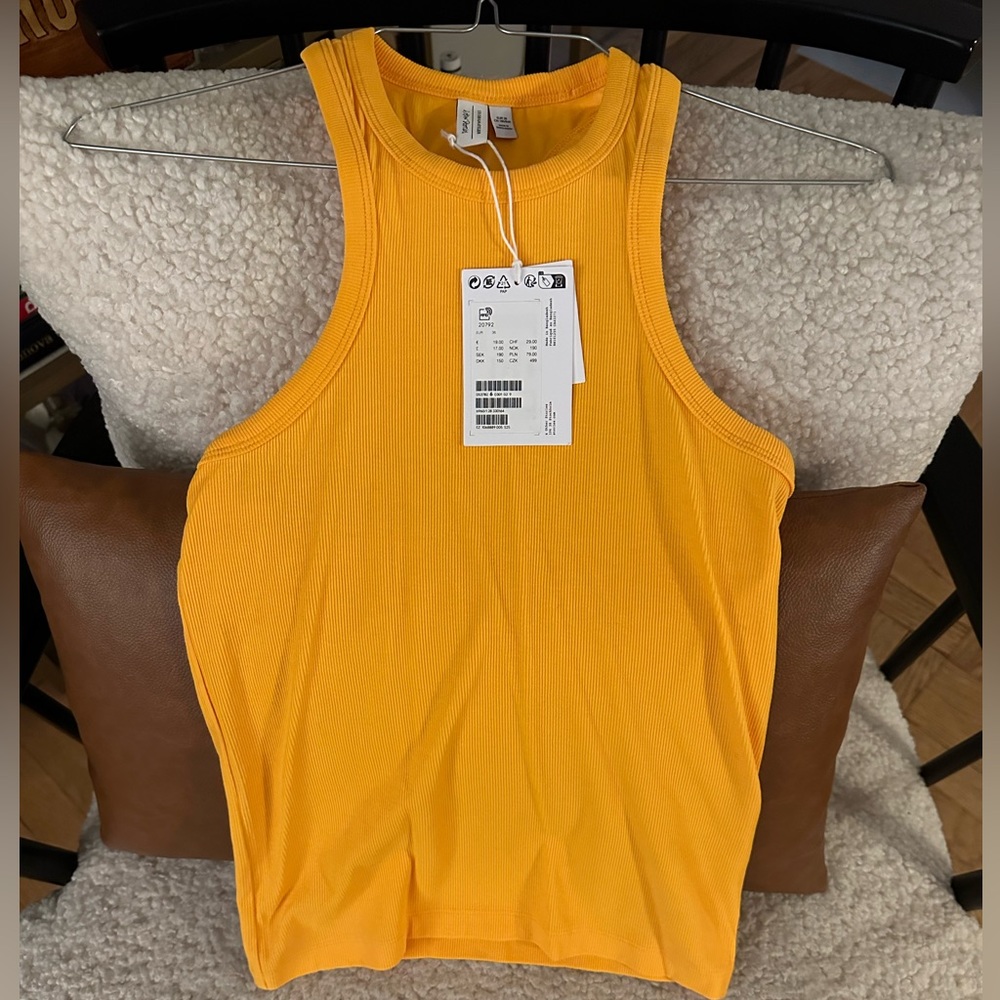 NWT & Other Stories Orange Racerback tank (EUR36)